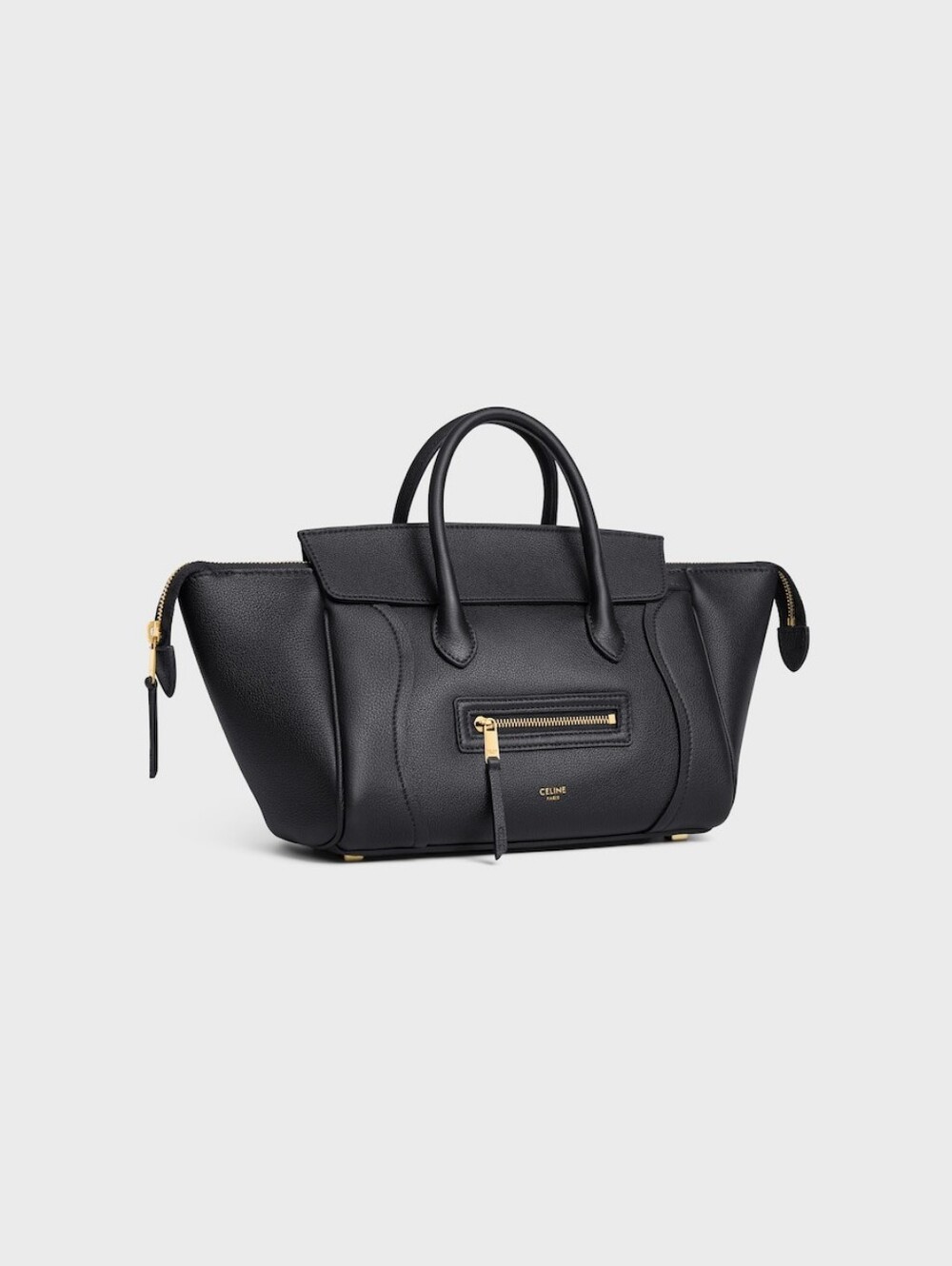 Brand NEW!! CELINE LITTLE LUGGAGE IN GRAINED CALFSKIN Black MSRP $3990 USD W/COA - Picture 5 of 16